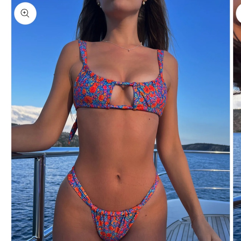 Strawberry Milk Mob Apres Bikini Set (M) NWT